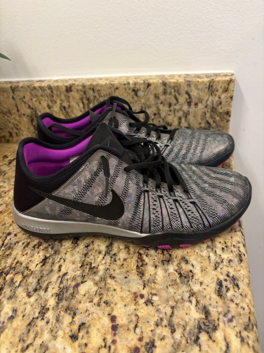 Nike Women's Gray & Purple size 7.5 , brand new